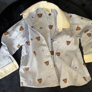 Gucci toddler boy dress shirt